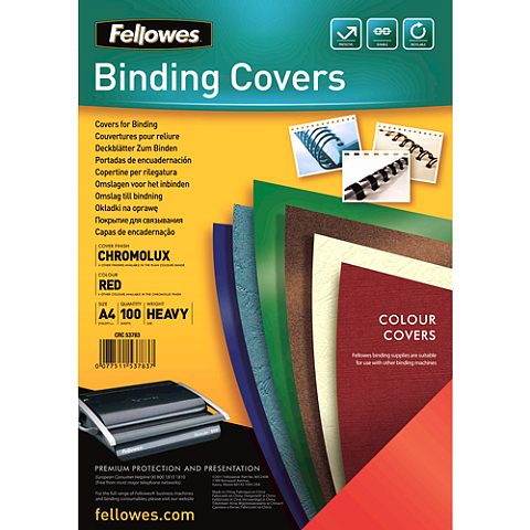 Fellowes 5378303 Umschlag A4 Papier Rot 100 Stück(e)