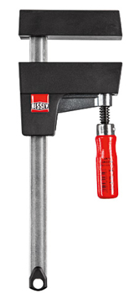 BESSEY UniKlamp C-Klemme 30 cm Schwarz, Rot, Edelstahl