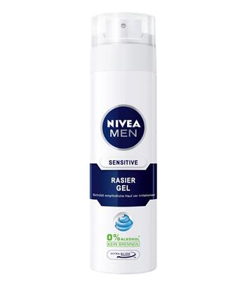 NIVEA 81740 Rasierprodukt Rasiergel Männer 200 ml