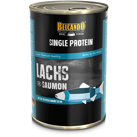 Belcando 513245 Hunde-Dosenfutter Lachs Adult 400 g