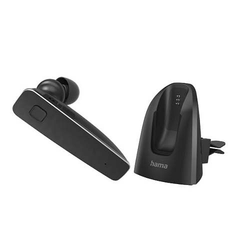 Hama MyVoice2100 Kopfhörer Kabellos Ohrbügel Anrufe/Musik Bluetooth Ladestation Schwarz