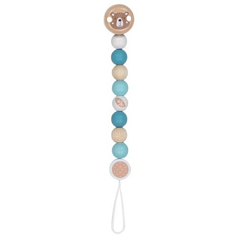 Goki 65290 Schnullerkette Mehrfarbig Junge/Mädchen