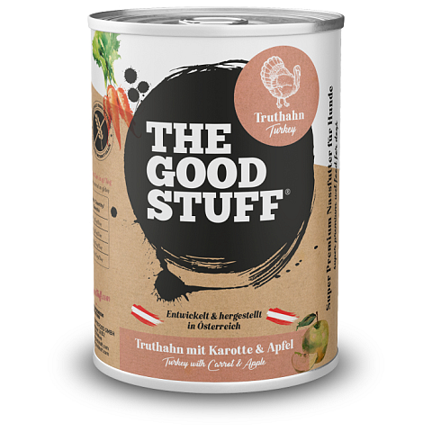 The Goodstuff Truthahn m. Karotte&Apfel Apfel, Karotte, Türkei Adult 800 g