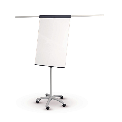 MAUL 6372682 Flipchart Freistehend 660 x 970 mm Kunststoff, Stahl Grau