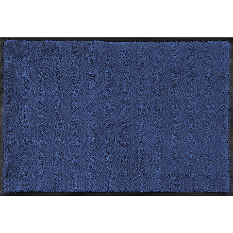 wash+dry 4032445016335 Türmatte Dekorative Fußmatte Drinnen Rechteckig Navy