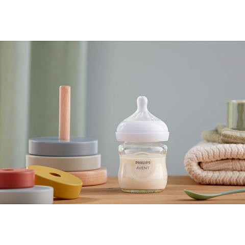 Philips AVENT Natural Response SCY930/01 Babyflasche 120ml, langsame Durchflussrate