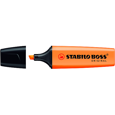 STABILO BOSS ORIGINAL Marker 1 Stück(e) Meißel Orange