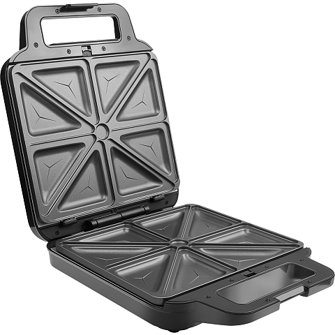Concept SV3080 Sandwich-Toaster 1200 W Edelstahl, Schwarz