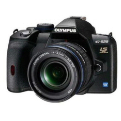 Olympus E-520 4/3" Kompaktkamera 10 MP CMOS 3648 x 2736 Pixel Schwarz
