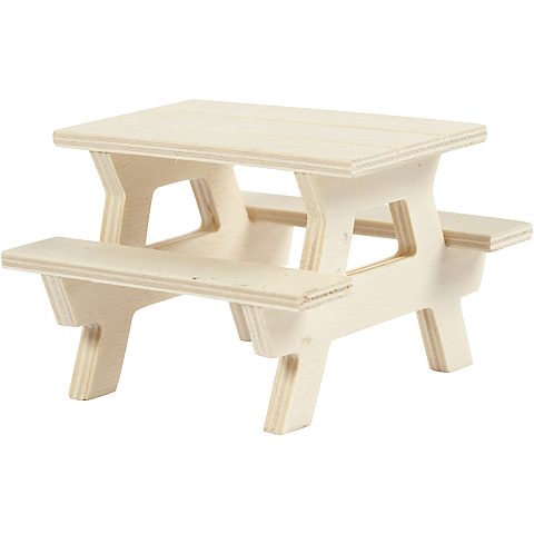Creativ Company 56927 Unfertiges Bastelholz
