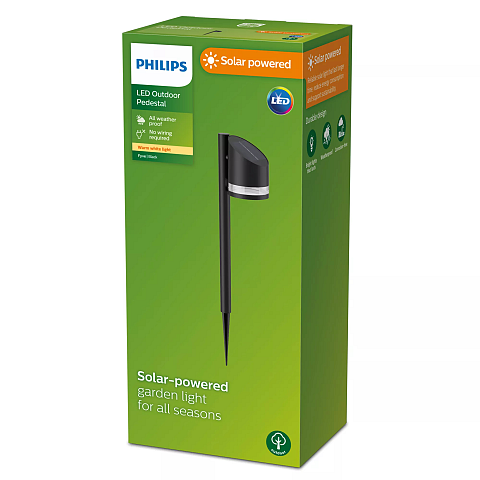 Philips Fyve Sockel-/Wegeleuchte, 1,5 W