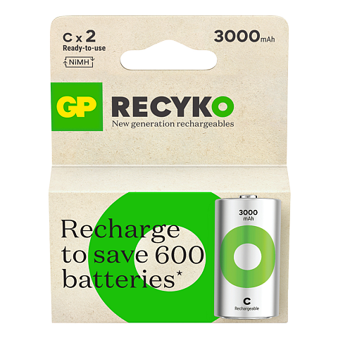 GP Batteries ReCyko Pro RECYKO C Wiederaufladbarer Akku Nickel-Metallhydrid (NiMH)