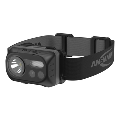 Ansmann HD230BS Schwarz Stirnband-Taschenlampe COB LED