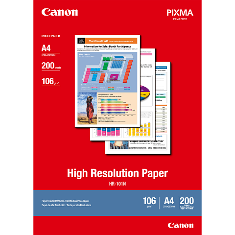 Canon HR-101N Hochauflösendes Papier A4, 200 Blatt