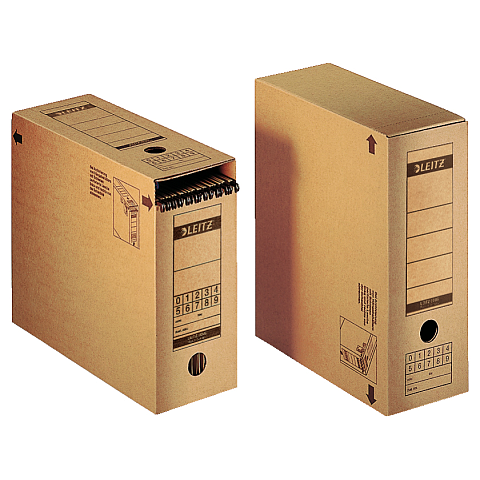 Leitz 60860000 Dateiablagebox Karton Braun
