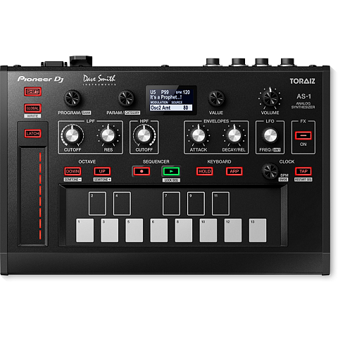 Pioneer TORAIZ AS-1 Analoger Synthesizer 13 Schwarz
