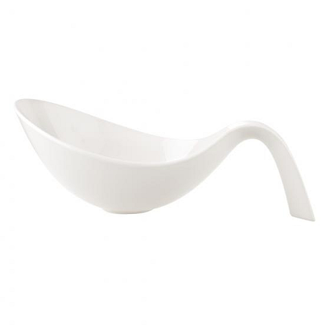 Villeroy & Boch Flow Porzellan Weiß andere Servierschüssel