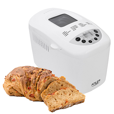 Adler AD 6019 Brotbackmaschine 850 W Weiß
