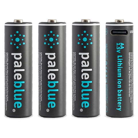 Pale Blue PB-AA-C Haushaltsbatterie Wiederaufladbarer Akku Lithium-Ion (Li-Ion)
