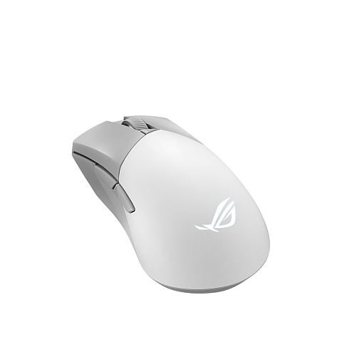 ASUS ROG Gladius III Wireless Aimpoint White Maus Gaming rechts RF Wireless + Bluetooth + USB Type-A Optisch 36000 DPI