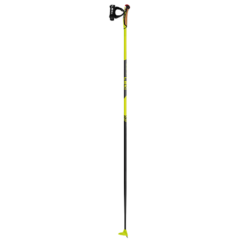 LEKI PRC 650 Skistock 140 cm Schwarz, Weiß, Gelb Karbon