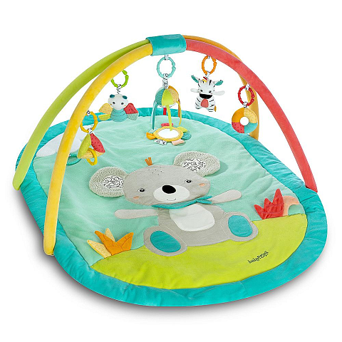 Fehn 049213 Baby Erlebnisdecke & Spielmatte Plüsch, Polyester, Samt Mehrfarbig Babyspielmatte