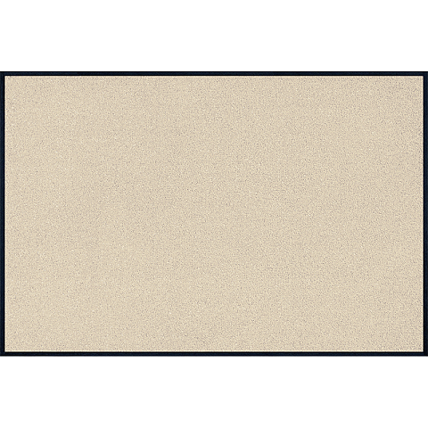 wash+dry 022466 Türmatte Dekorative Fußmatte Drinnen Rechteckig Beige