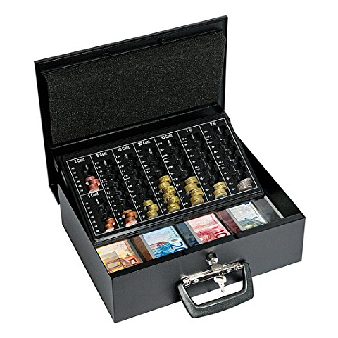 Wedo 150 100801 Geld- & Kartenkassette Schwarz