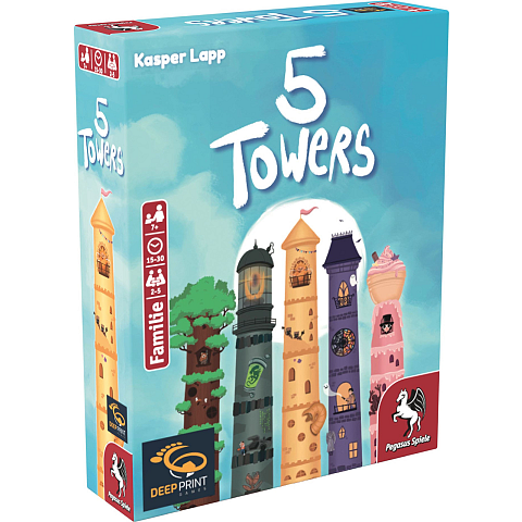 Pegasus 5 Towers 30 min Kartenspiel Familie