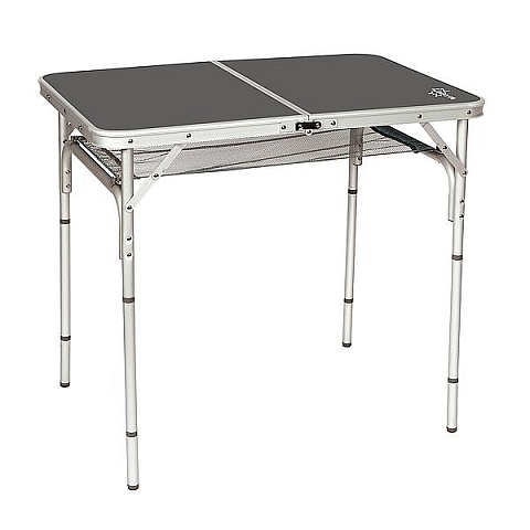 Bo-Camp 1404393 Camping-Tisch Aluminium, Grau