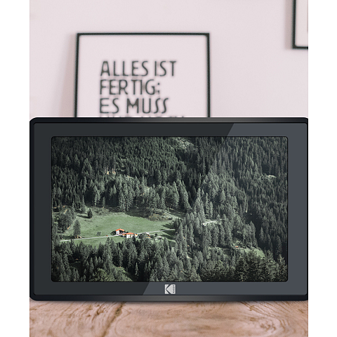Kodak RCF-106H Digitaler Bilderrahmen Schwarz 25,4 cm (10") Touchscreen WLAN