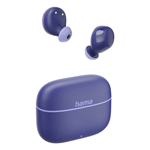 Hama Freedom Buddy II Kopfhörer True Wireless Stereo (TWS) im Ohr Anrufe/Musik Bluetooth Blau