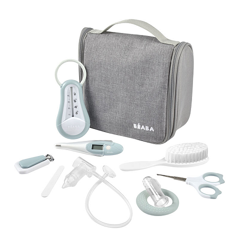 BEABA 920381 Kulturtasche/Kosmetikkoffer Blau, Grün