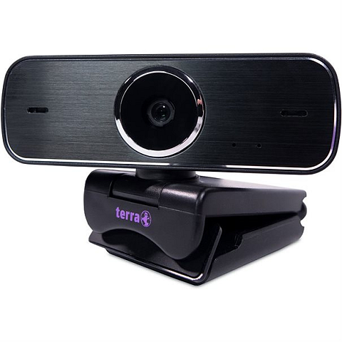 TERRA JP-WTFF-1080 Webcam 2 MP 1920 x 1080 Pixel USB Schwarz