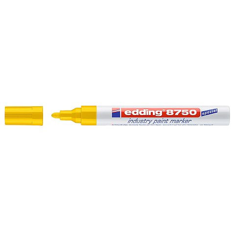 Edding 8750-5 Marker 1 Stück(e) Feine Spitze Gelb
