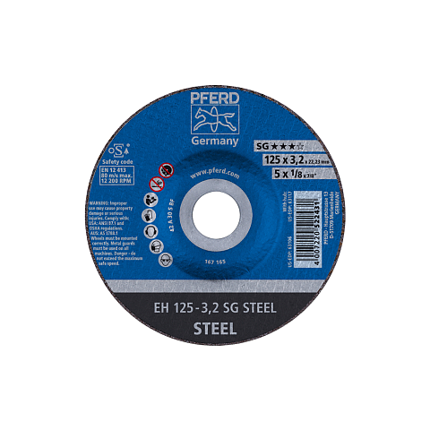 PFERD EH 125-3,2 SG STEEL Winkelschleifer-Zubehör