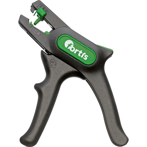 Fortis 4317784767958 Abisolierzange Schwarz, Grün