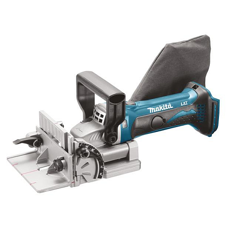 Makita DPJ180Z Elektrischer Handhobel Schwarz, Edelstahl 6500 RPM 18 W
