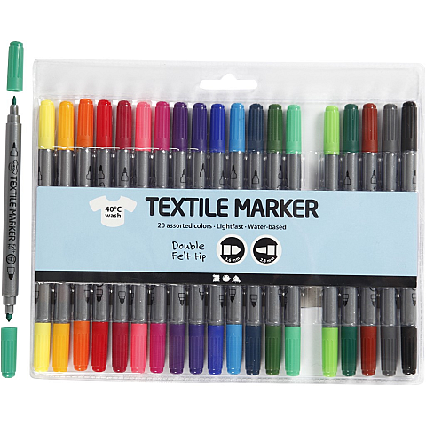 Creativ Company 34817 Permanent-Marker Mehrfarbig 20 Stück(e)
