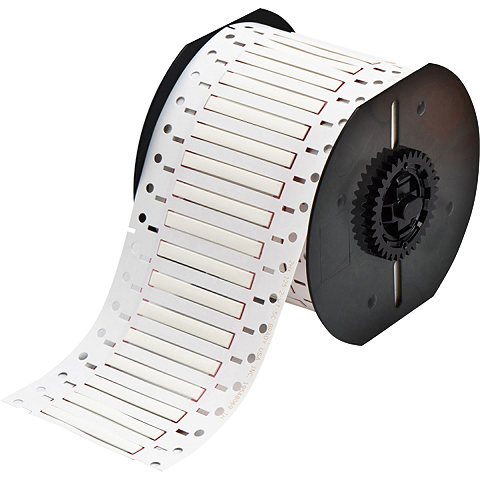 Brady PermaSleeve Weiß Polyolefin 500 Stück(e)