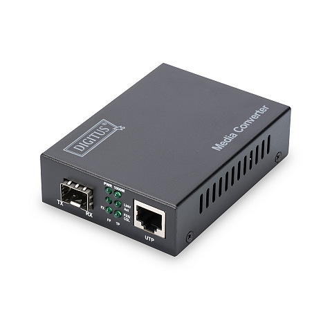 Digitus Gigabit Medienkonverter, RJ45 / SFP