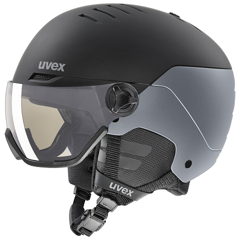 Uvex wanted visor pro V Schwarz, Silber