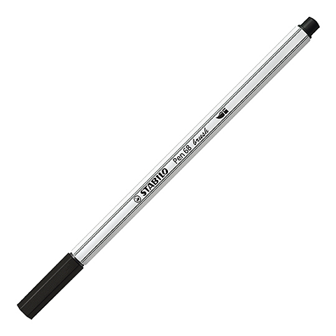 STABILO Pen 68 brush ARTY Filzstift Gemischte Farben 12 Stück(e)