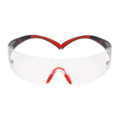 3M 7100148026 Schutzbrille/Sicherheitsbrille Polycarbonat (PC) Grau, Rot