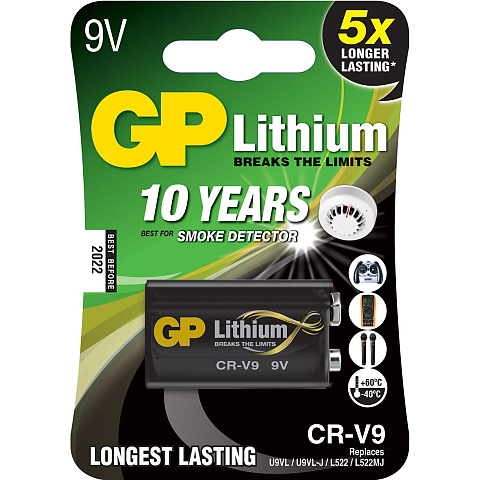 GP Batteries Lithium CR-V9 Einwegbatterie 9V