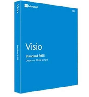 Microsoft Visio Standard 2016 1 Lizenz(en) Deutsch
