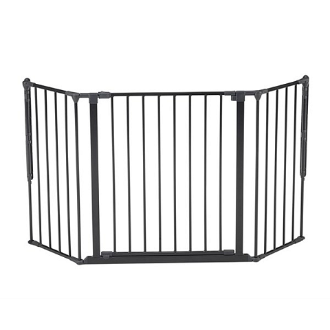 Baby Dan 56216-2600-10 Babysicherheitsgitter Polyethylen, Stahl Schwarz