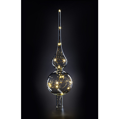 Krinner 76030 Christbaumschmuck Weihnachtsbaumschmuck Glas Transparent 1 Stück(e)