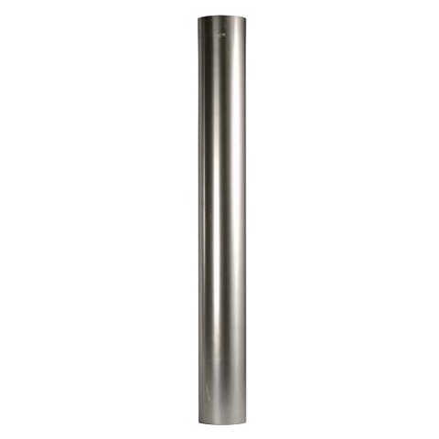BERTRAMS 031412 Schornsteinrohr Gerades Schornsteinrohr 1000 mm Silber