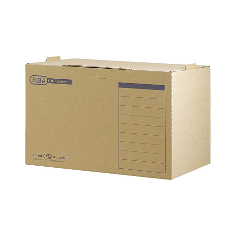 Elba 100421093 Dateiablagebox Karton Beige